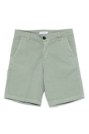 bermuda in cotone verde PAOLO PECORA KIDS | PP3994CLORO